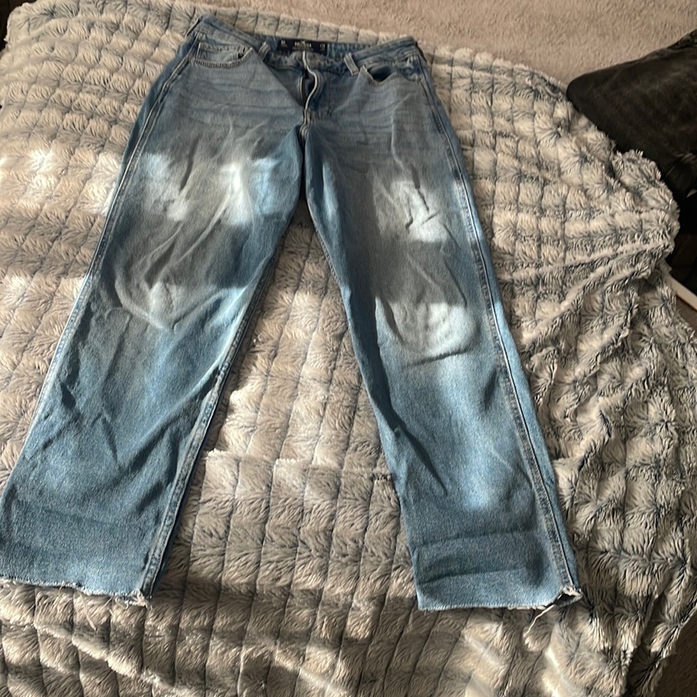 hollister mom jeans